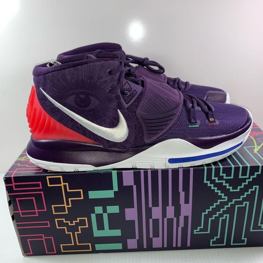 NIKE MENS SZ 13 KYRIE 6 ENLIGHTENMENT BQ4630 500